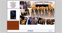 Desktop Screenshot of collegiummusicumbari.it